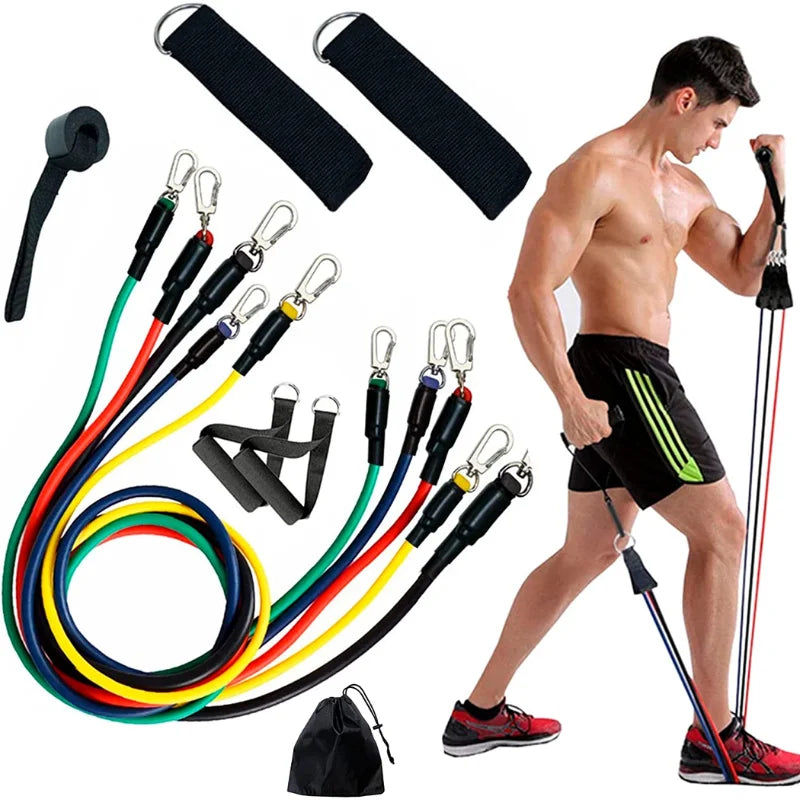 Kit de Elásticos Extensores Para Exercícios.