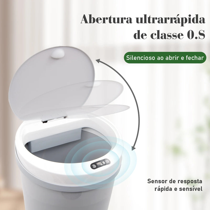 Lixeira Com Sensor Inteligente.