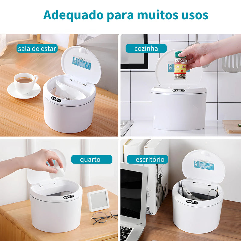 Lixeira Com Sensor Inteligente.