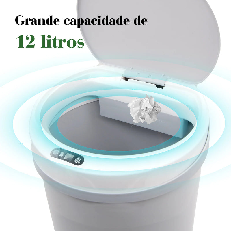 Lixeira Com Sensor Inteligente.