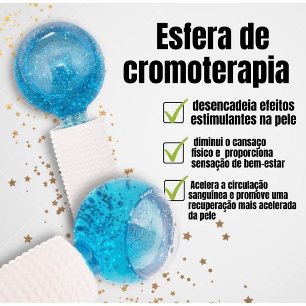 Massageador Profissional "Bola De Cristal Anti Rugas"